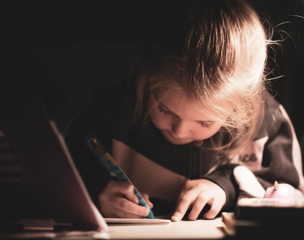 Bērns. Mājasdarbi. Foto: Mitrey/Pixabay.com