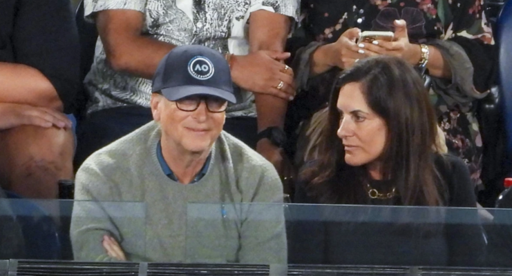 Bils Geits ar tagadējo draudzeni Polu. Foto: SplashNews.com/Vida press