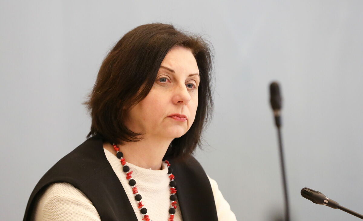 Ogres vēstures un mākslas muzeja direktore Evija Smiltniece. Foto: LETA