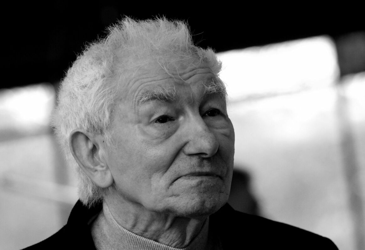 Dzejnieks Imants Ziedonis (1933-2013). Foto: LETA