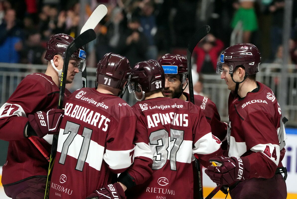 Zināms Latvijas hokeja izlases sastāvs pasaules čempionātā