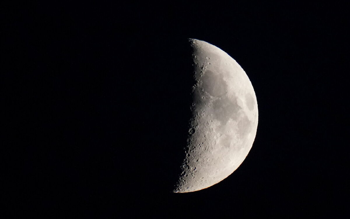 Mēness. Foto: Edijs Pālens/LETA