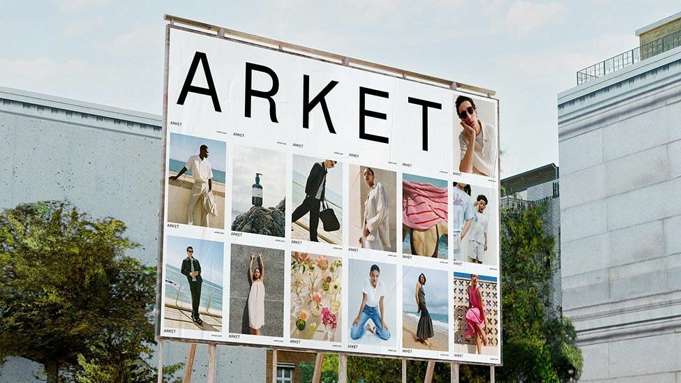 "ARKET" veikals. Foto: Publicitātes