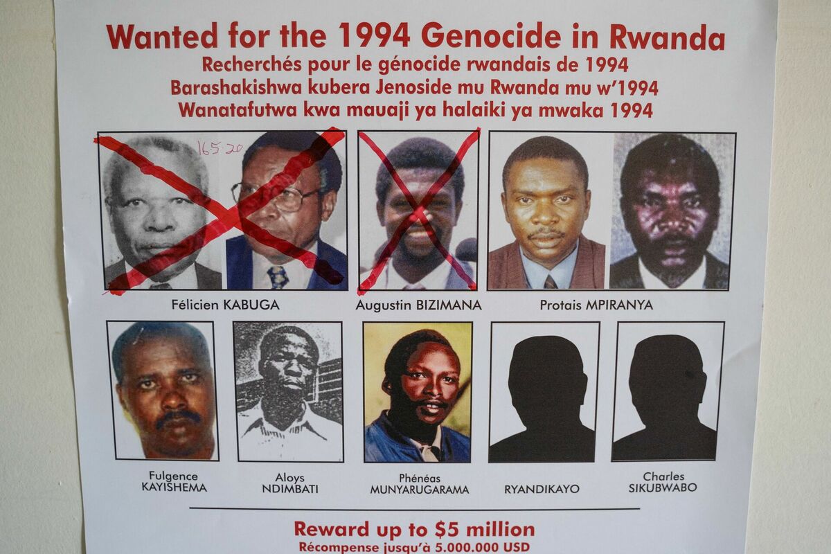 Ruandas genocīda organizatori. Foto: Simon Wohlfahrt/AFP