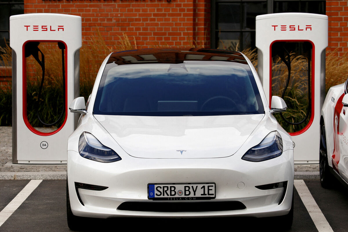 "Tesla" elektroauto. Foto: Reuters/Scanpix