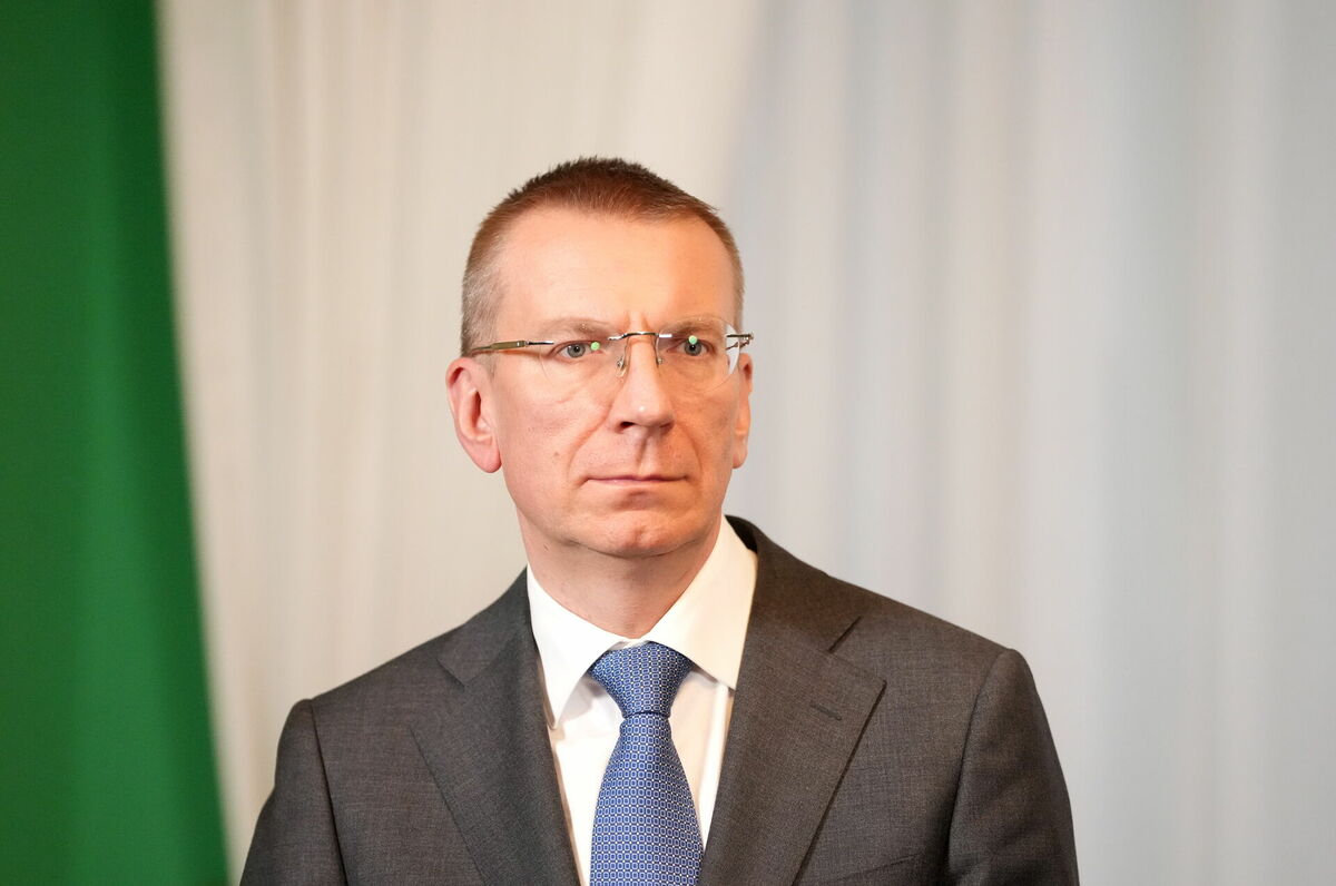 Jaunievēlētais Valsts prezidents, ārlietu ministrs Edgars Rinkēvičs. Foto: Zane Bitere/LETA