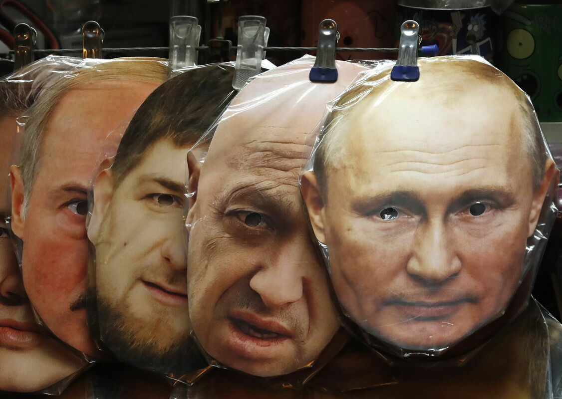 Maskas tirdzniecībā Sanktpēterburgā. Foto: EPA/Scanpix
