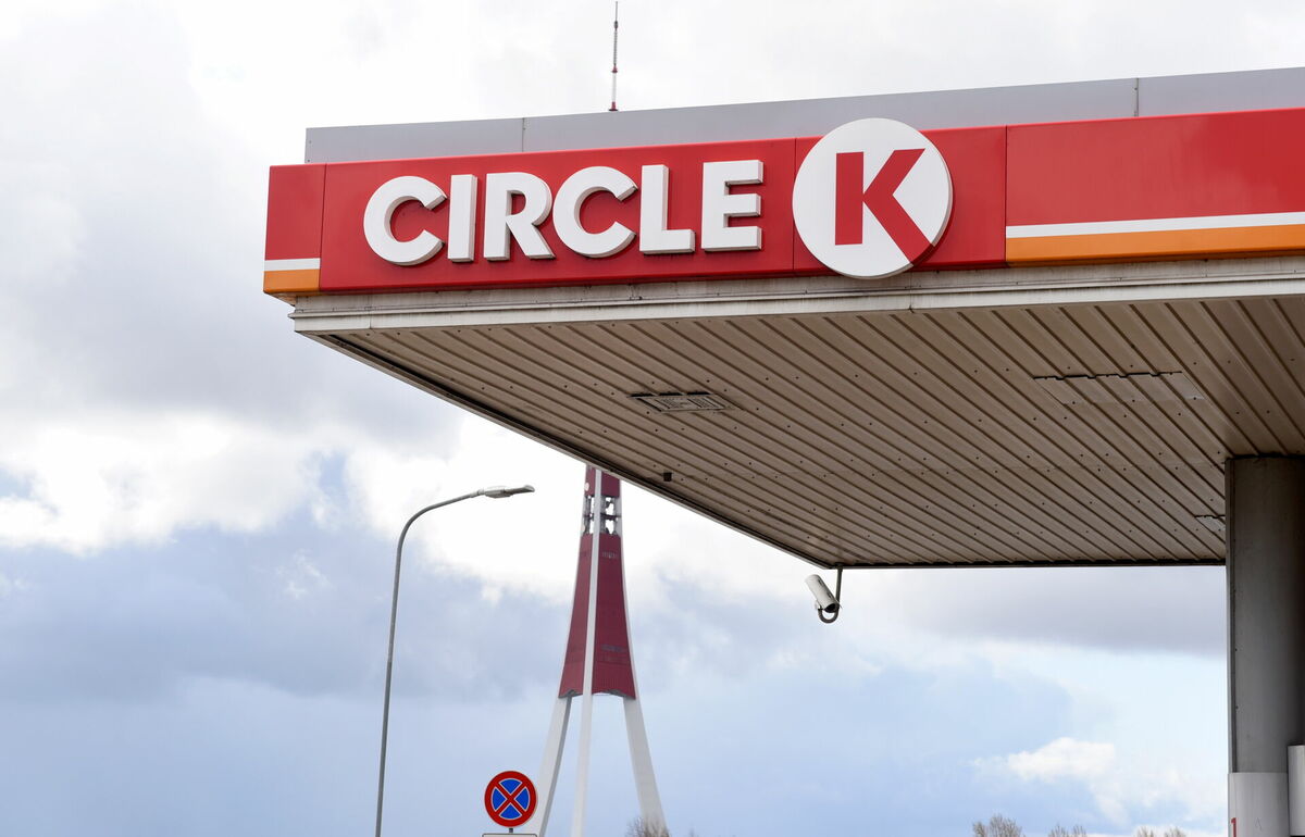 "Circle K" degvielas uzpildes stacija. Foto: Zane Bitere/ELTA