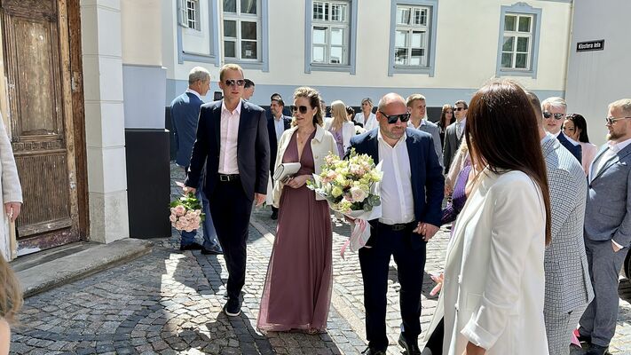 Katrīnes un Pētera kāzas. Foto: Helio Media