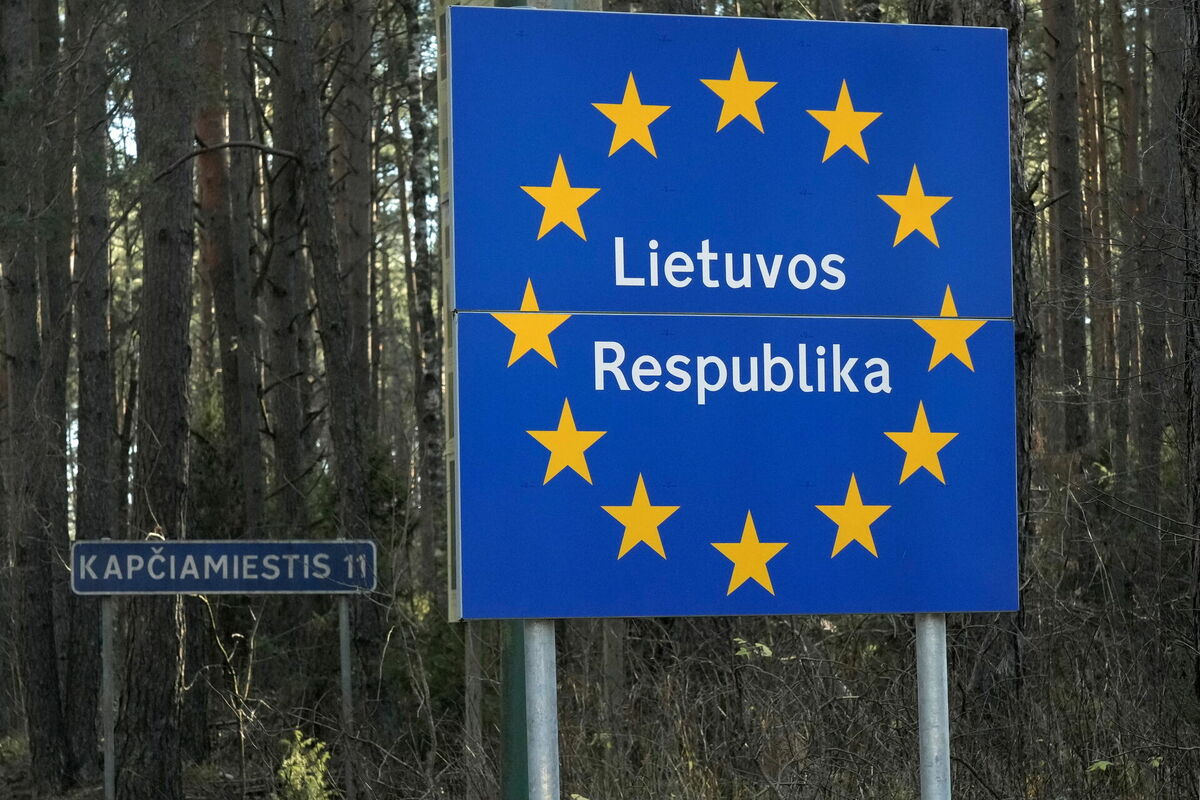 Lietuvas robeža. Foto: Reuters/Scanpix