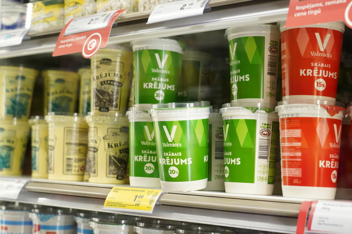 Pārtikas veikala "Rimi mini" telpas Tallinas ielā. Foto: Paula Čurkste/LETA