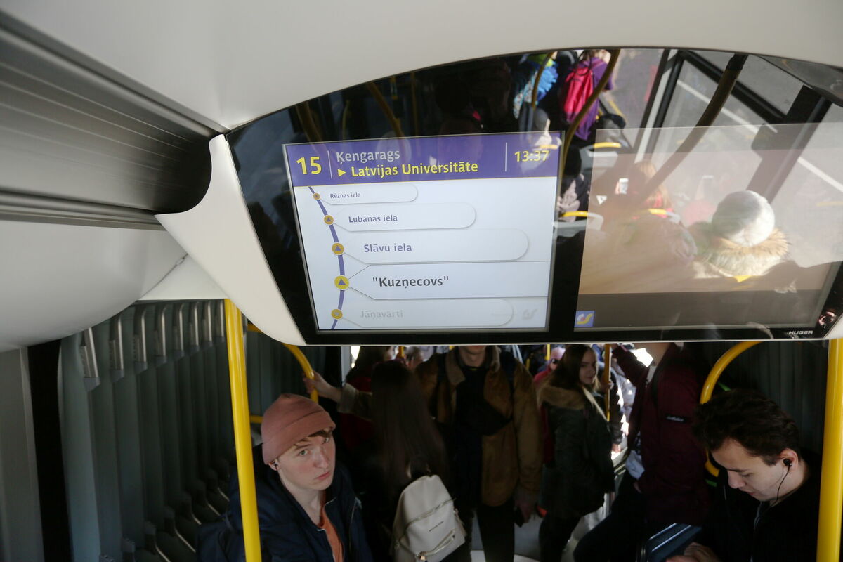 "Rīgas satiksme" trolejbuss. Foto: Edijs Pālens/LETA