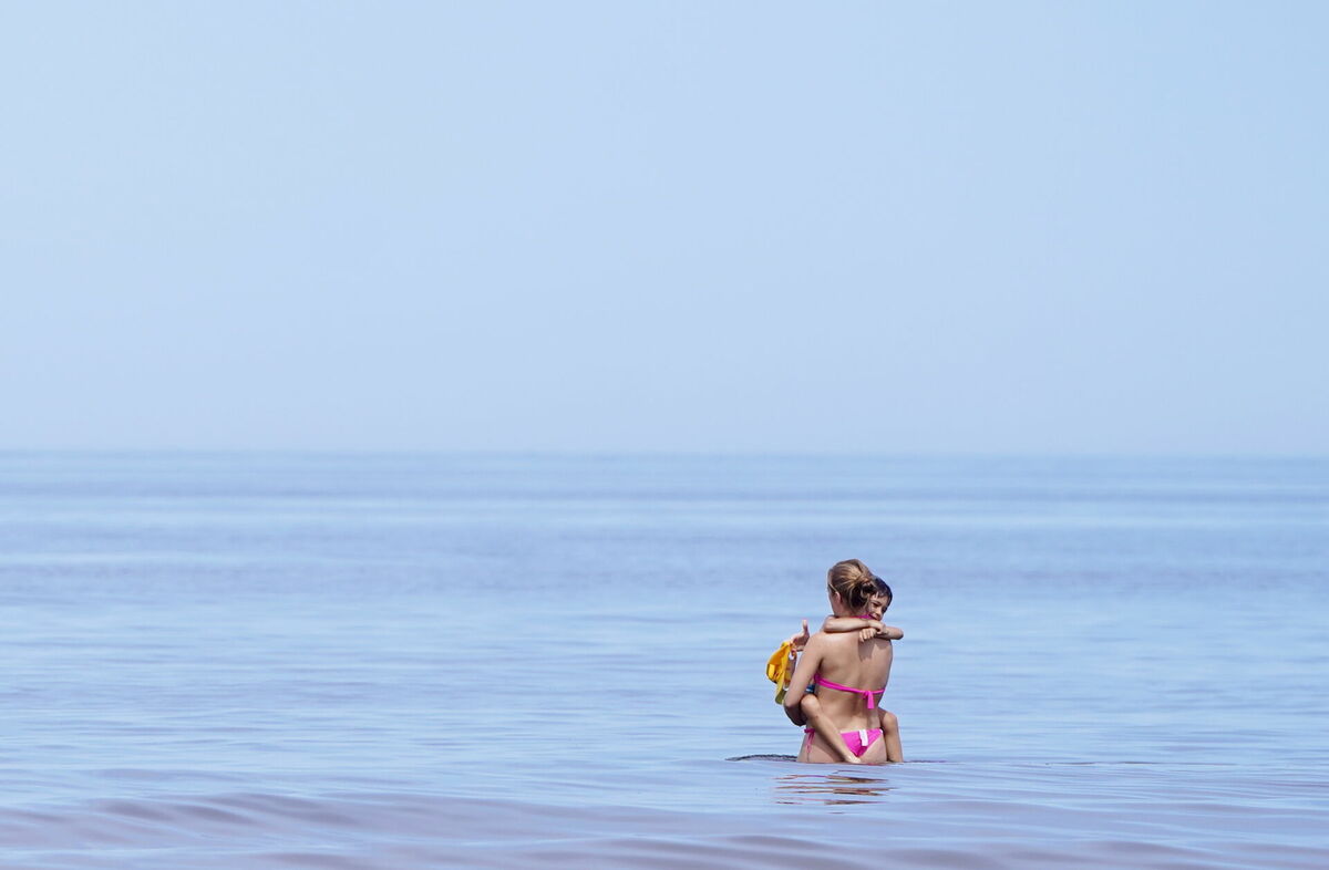 Pludmale. Foto: Ieva Leiniša/LETA