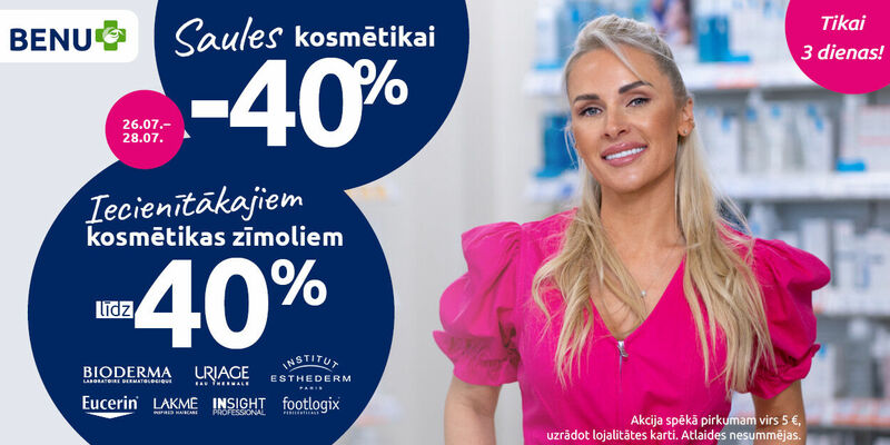 Akcija, BENU aptieka