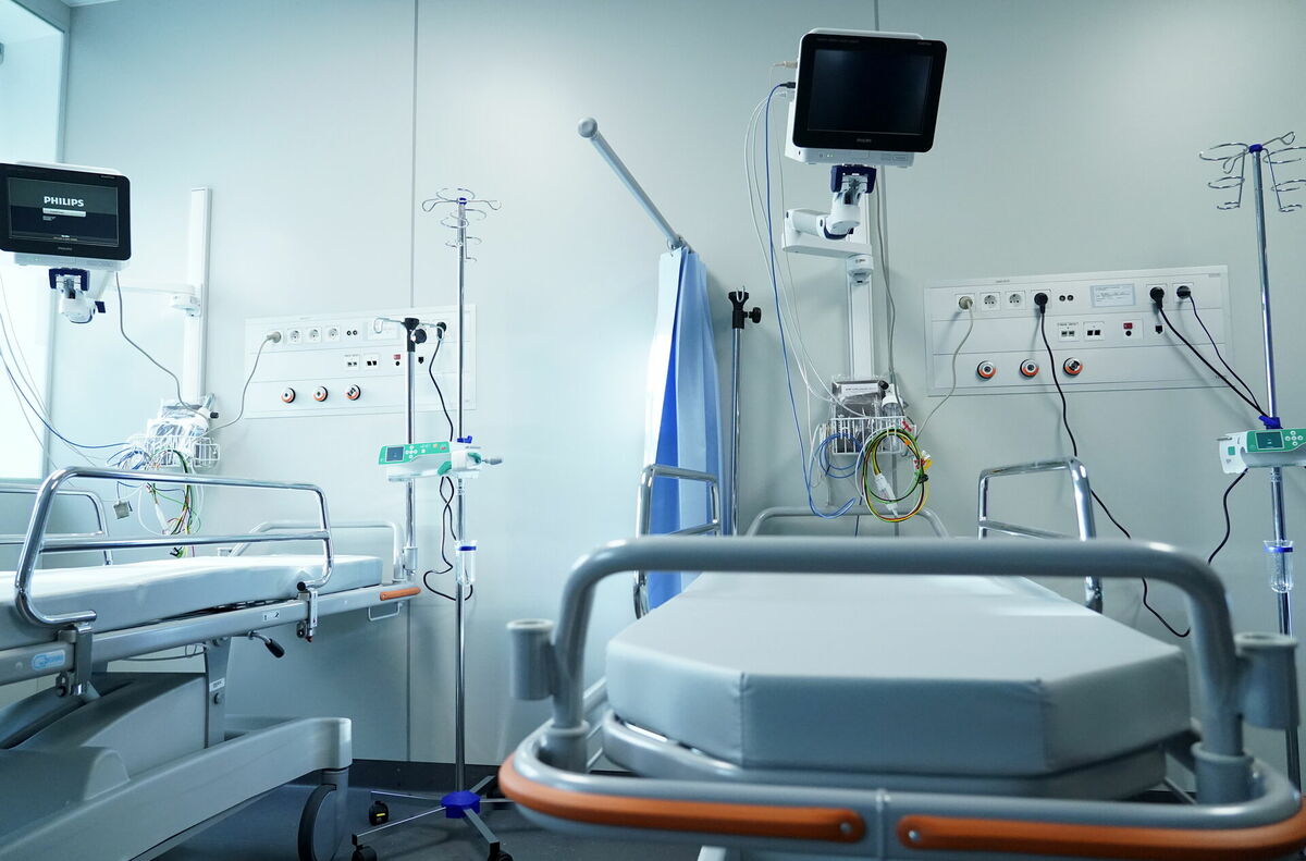 Slimnīcas telpas, attēls ilustratīvs. Foto: Paula Čurkste/LETA