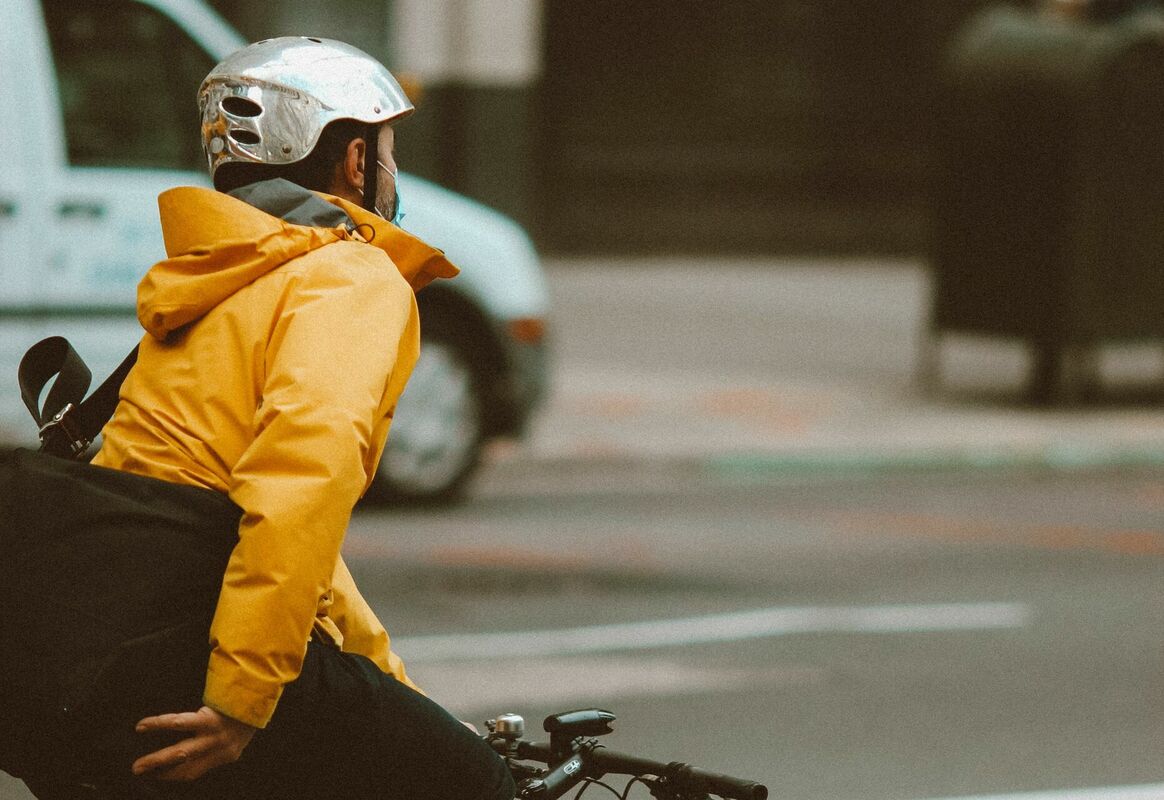 Riteņbraucējs. Foto: Unsplash