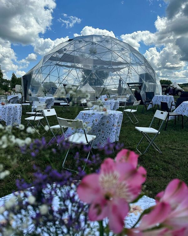 Luxdomes kupoli - svinību vieta