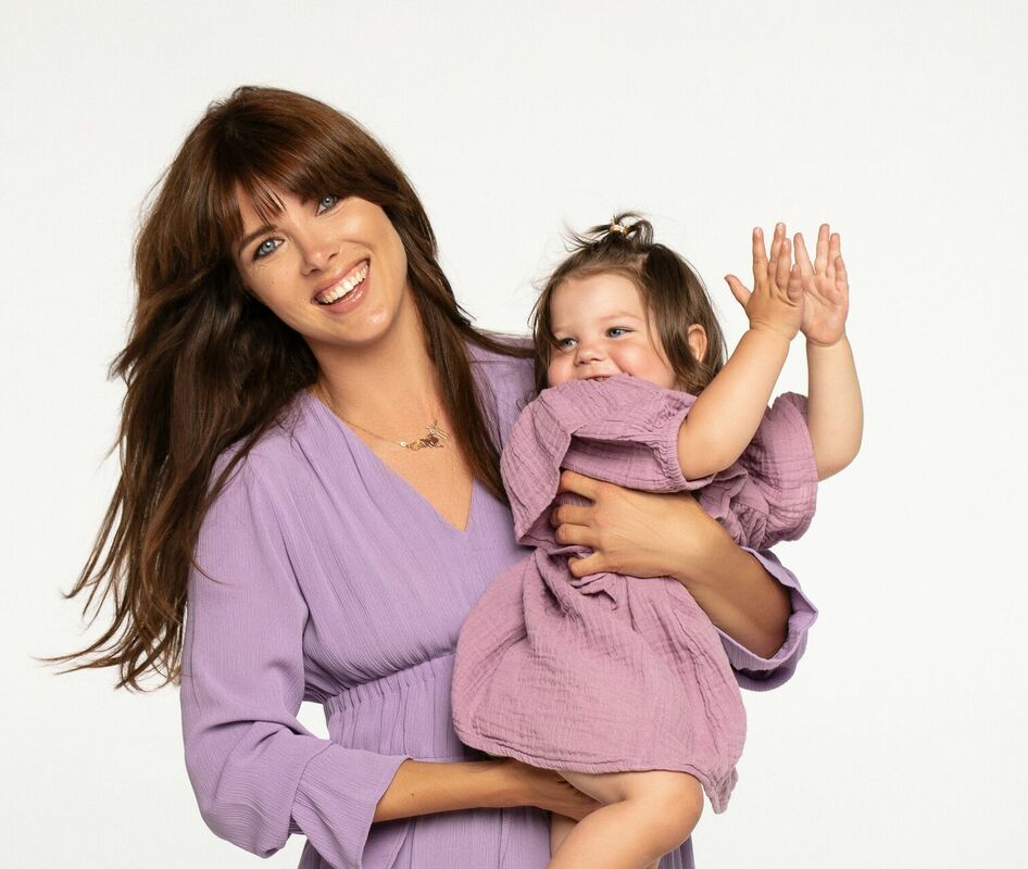 Dita Grauda ar meitu. Foto: publicitātes