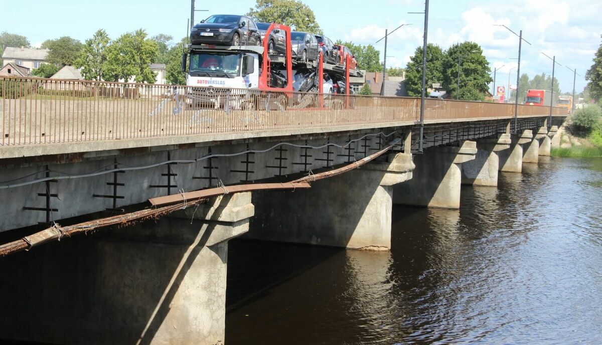 Tilts pār Salacas upi Salacgrīvā. Foto: Limbažu novada pašvaldība
