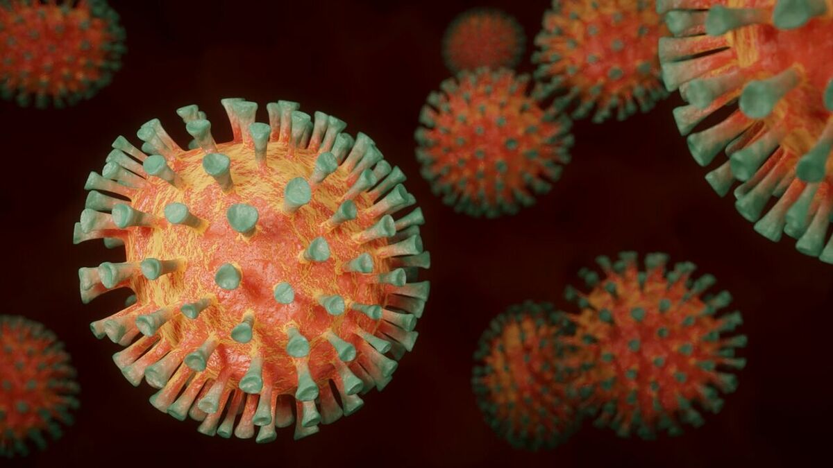 Covid-19 vīruss, attēls ilustratīvs. Foto: Pixabay