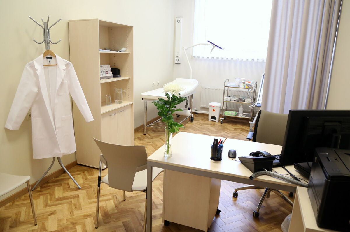 Ārsta kabinets, attēls ilustratīvs. Foto: Evija Trifanova/LETA