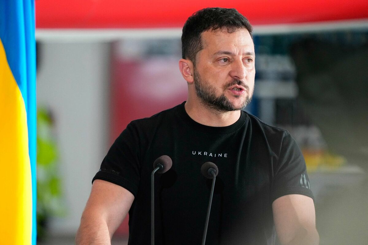 Ukrainas prezidents Volodimirs Zelenskis. Foto: Mads Claus Rasmussen / Ritzau / Scanpix / AFP