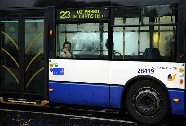 "Rīgas satiksmes" trolejbuss. Foto: Edijs Pālens/LETA