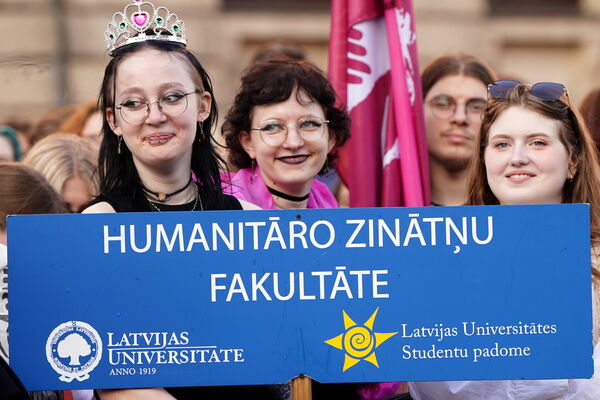 Latvijas Universitātes studentu svētki “Aristotelis”. Foto: Ieva Leiniša/LETA