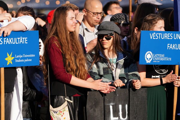 Latvijas Universitātes studentu svētki “Aristotelis”. Foto: Ieva Leiniša/LETA