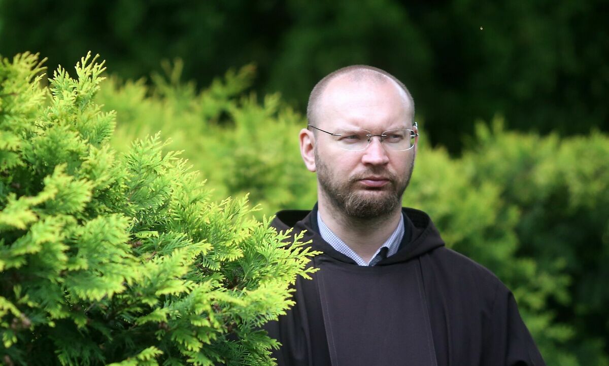 Seksuālā vardarbībā pret nepilngadīgu personu apsūdzētais kādreizējais prāvests Krišjānis Dambergs. Foto: Paula Čurkste/LETA