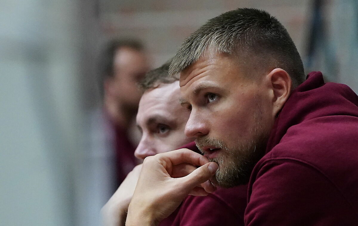 Latvijas basketbolists Kristaps Porziņģis. Foto: Evija Trifanova/LETA