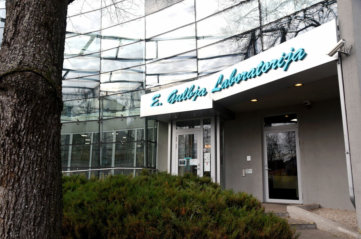 "E. Gulbja Laboratorija" Brīvīibas ielā. Foto: Zane Bitere/LETA