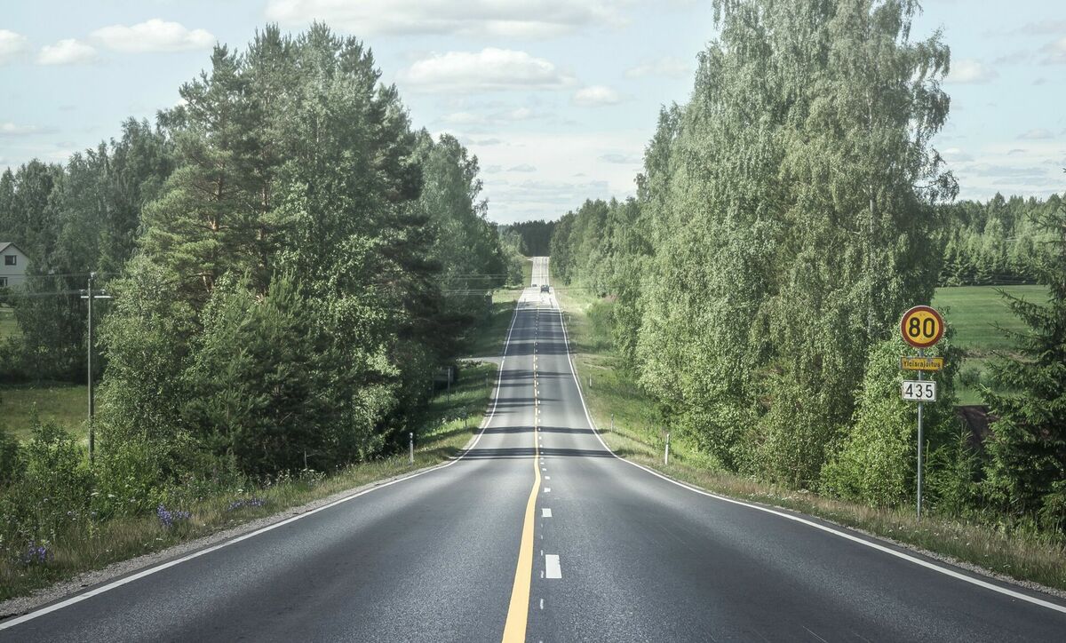 Ceļš Somijā. Foto: "Unsplash"