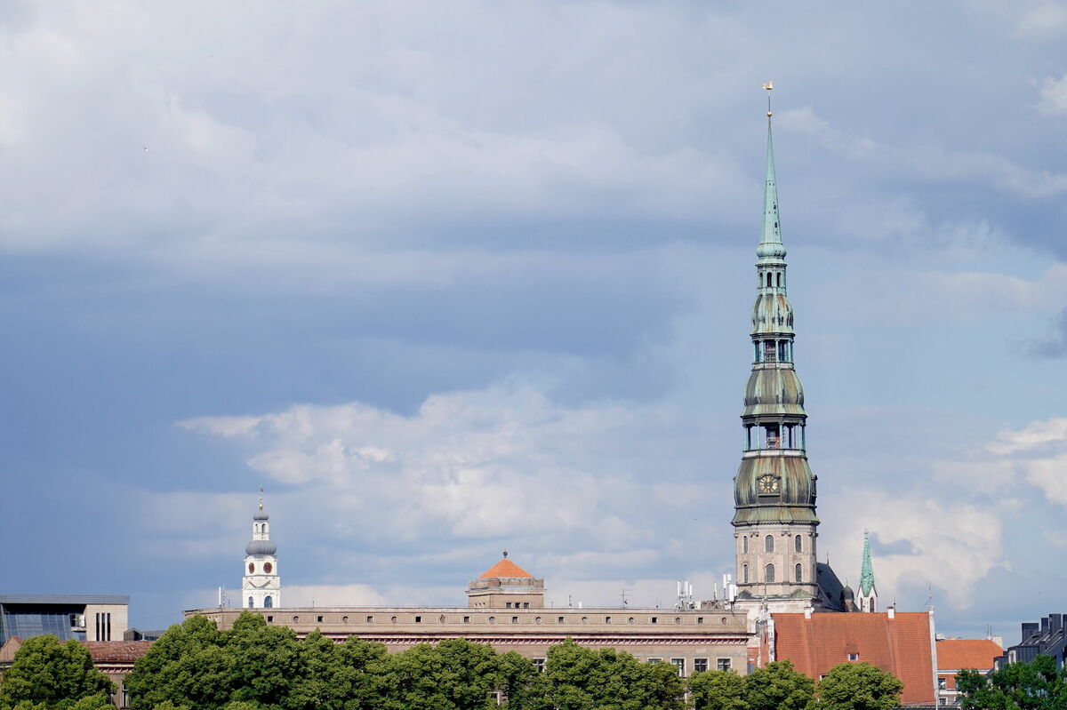 Rīgas panorāma Foto: LETA