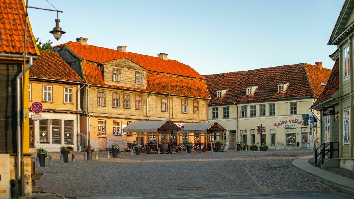 Kuldīgas vecpilsēta Foto: Kuldīgas novada pašvaldība