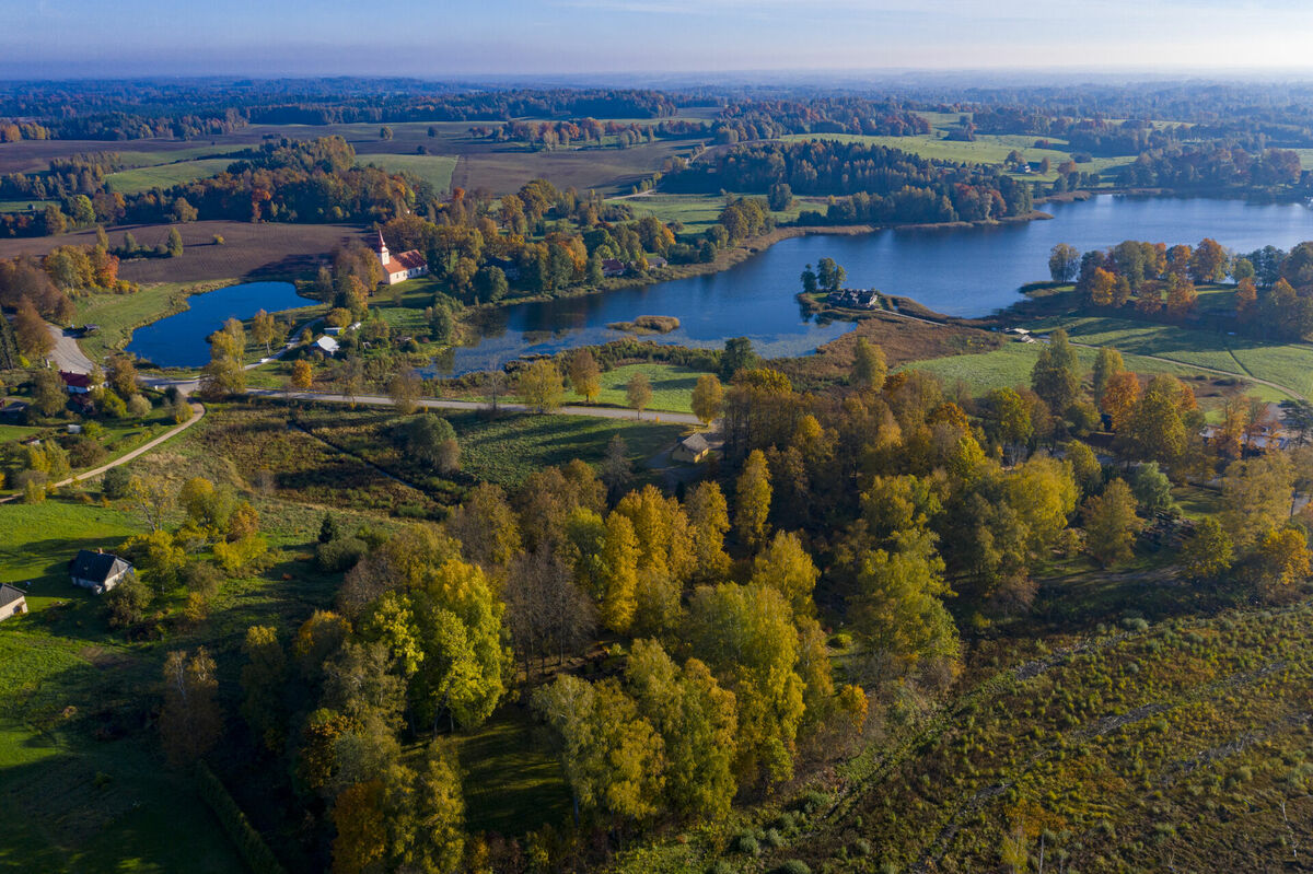Rudens ainava. Foto: Edijs Pālens/LETA