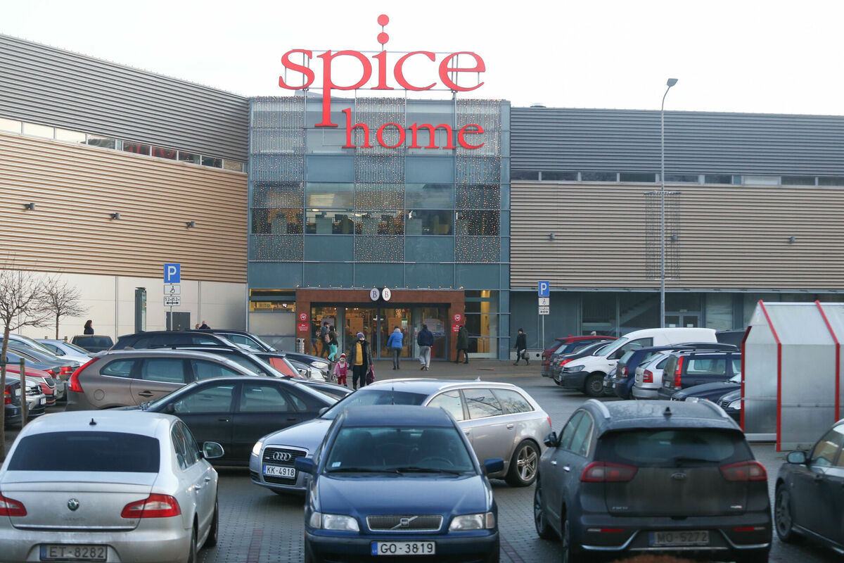 Tirdzniecības centrs "Spice". Foto: Paula Čurkste/LETA