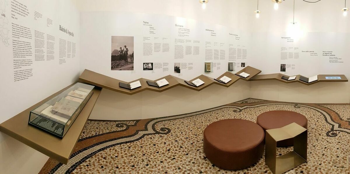 Raiņa un Aspazijas muzejs Lugano, Šveicē. Foto: H2E/Memoriālo Muzeju apvienība
