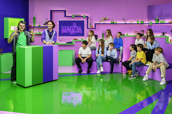 “Zinātne vai maģija” raidījums, Publicitātes foto