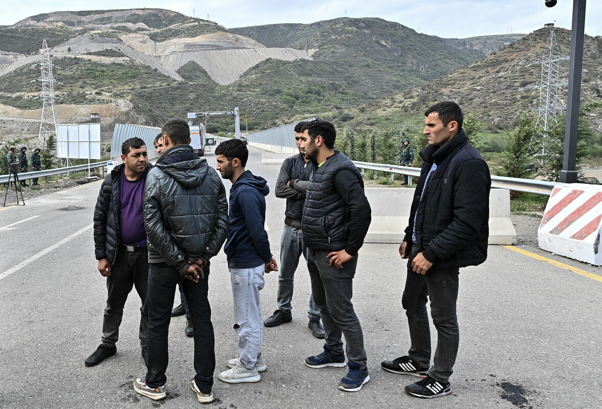 Armēņi Kalnu Karabahā. Foto: EPA/ROMAN ISMAYILOV