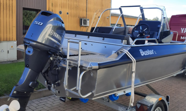 Laiva, kas iegādāta Valmieras novada pašvaldības policijai ūdenstilpju uzraudzībai. Foto: Valmieras pašvaldība