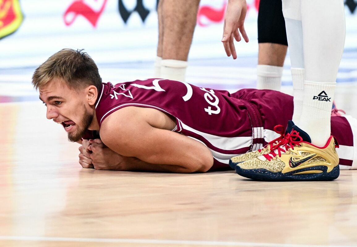 Artūrs Žagars. Foto: SHERWIN VARDELEON / AFP