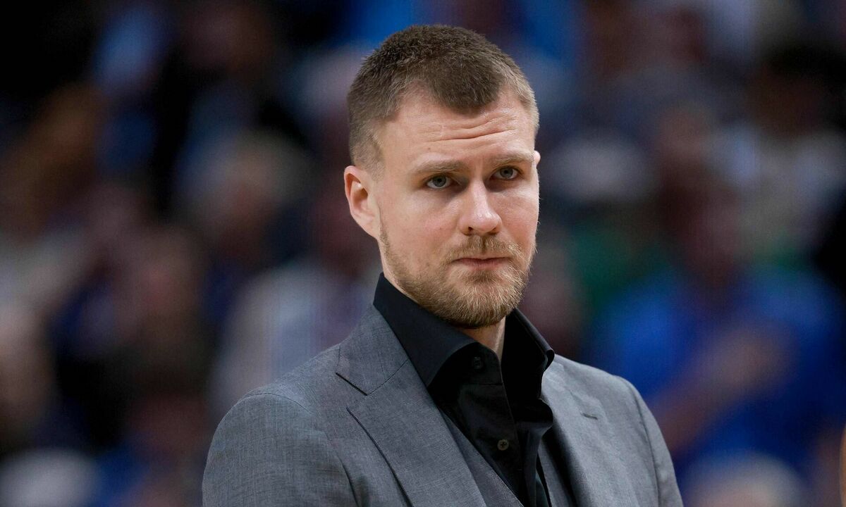Kristaps Porziņģis. Foto: TOM PENNINGTON / Getty Images via AFP