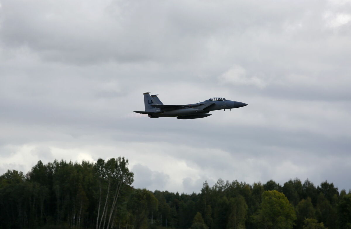 Sabiedroto spēku iznīcinātājs. Foto: Edijs Pālens/LETA