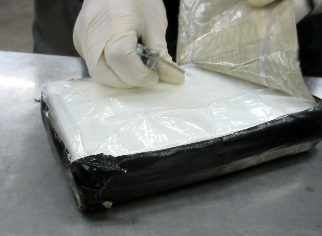 Kokaīns. Foto: Valsts ieņēmumu dienests