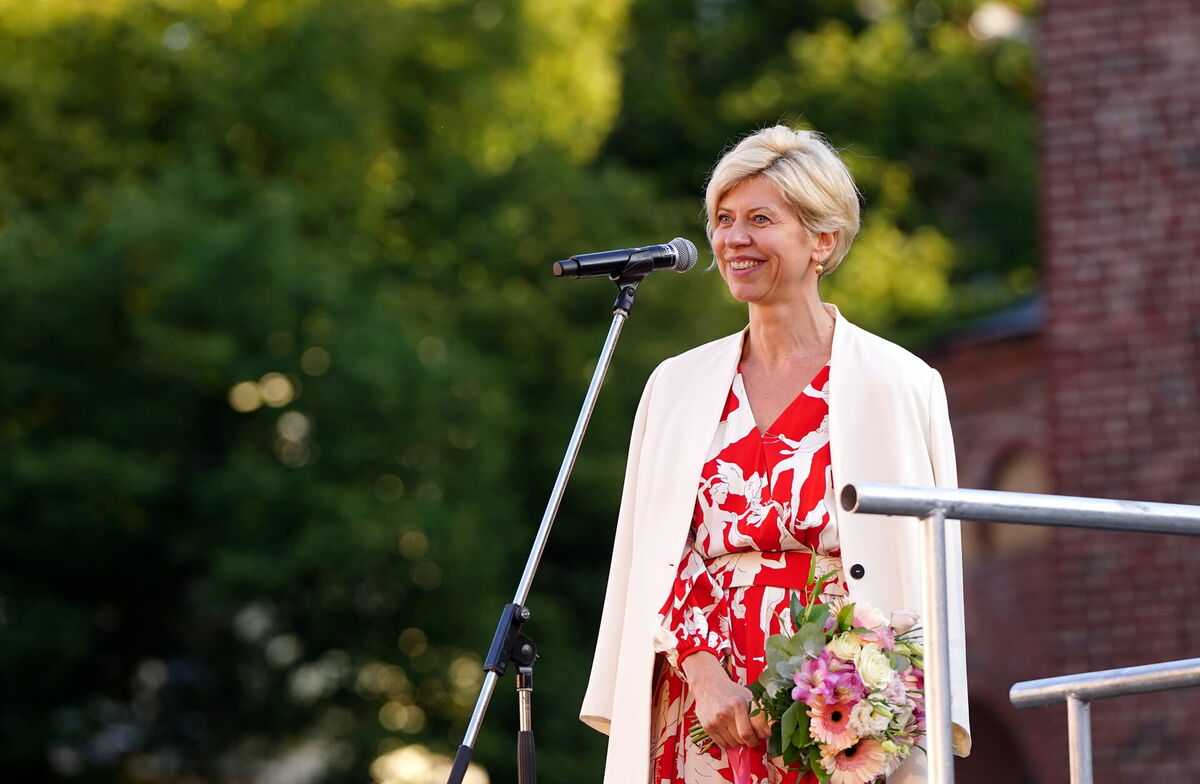 Anda Čakša. Foto: Ieva Leiniša/LETA