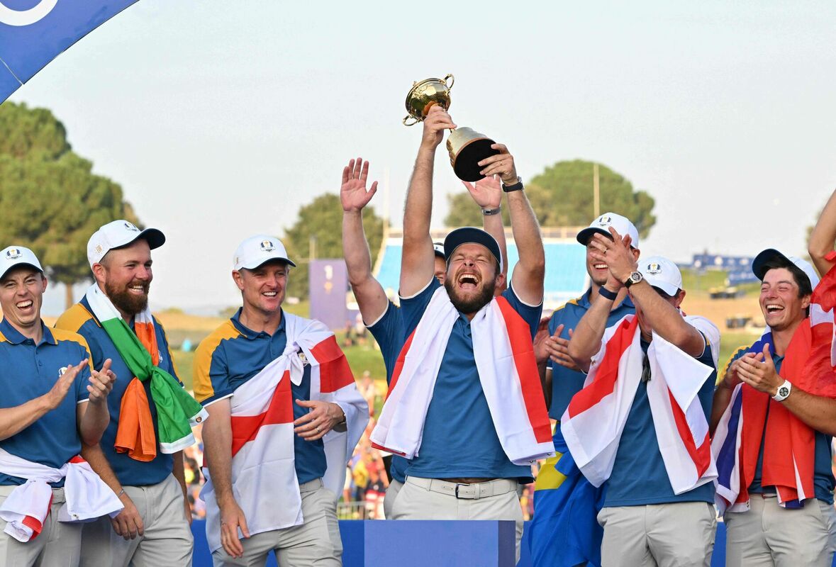 Eiropas golferi. Foto: Andreas SOLARO / AFP