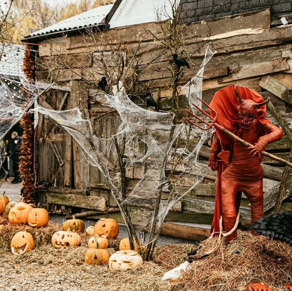 "Helovīna šausmu parks" Bauskā. Publicitātes foto