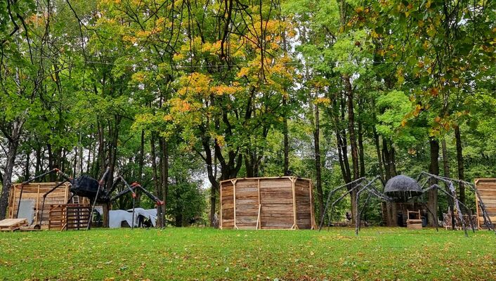 "Helovīna šausmu parks" Bauskā. Publicitātes foto