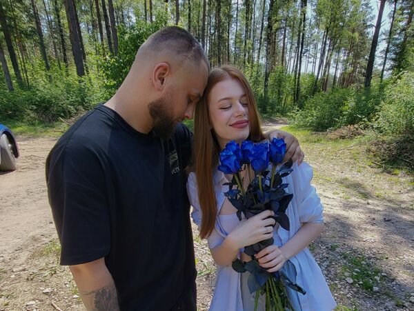 Kristaps Zutis un Elīna Pakalne Foto: Stv Pirmā!